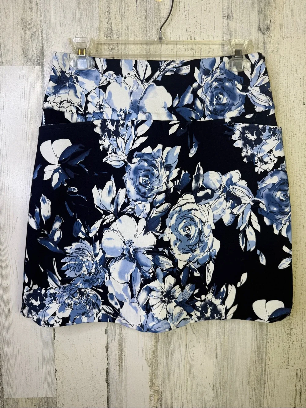Style & Co Floral A-Line Skirt